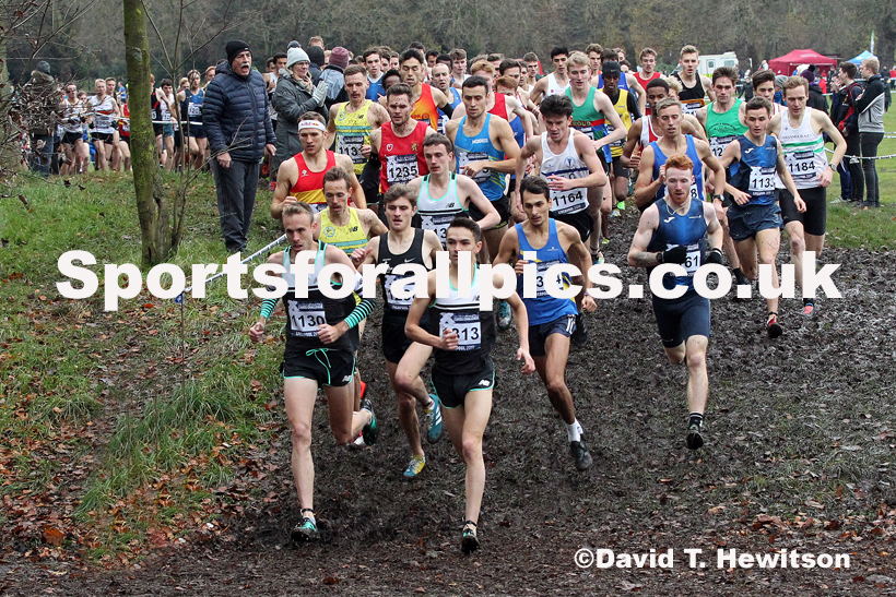 Senior and under-23 men, 2019 European Cross Country Trials and British Cross Challenge, Sefton Park, Liverpool.  Photo: David T. Hewitson/Sports for All Pics